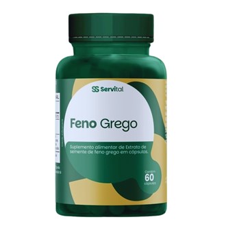 Feno Grego 60 Cápsulas – Servital