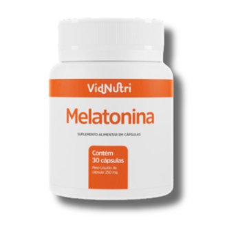 Suplemento Alimentar Melatonina 30 Caps - Vidnutri